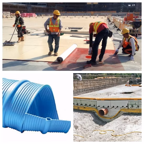 Poly Lock HDPE Einbettungsschloss Geomembranbefestigung Geo Lock