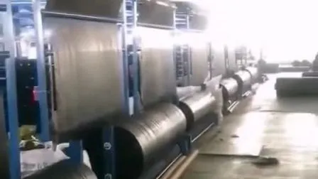 Split-Garn (Flachseide) PP/PE-gewebtes Geotextilgewebe